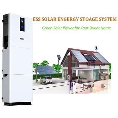 Kapalı Izgara Lifepo4 Solar Ev Bataryası 100ah 5kwh 10kwh 15kwh 20kwh İnvertörlü