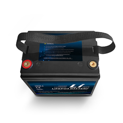Kamyon için 12V 50ah Paketi Taşınabilir Güç MSDS CE Belgesi Lityum lifepo4 pil