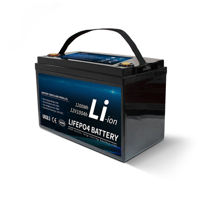 Yerleşik 12.8V 100ah Bitti Tamamlandı RV Solar için BMS Lityum Lifepo4 Pil