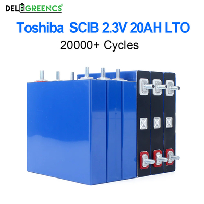 SCIB 2.3V 20ah LTO Batarya Lityum Titanat PV için