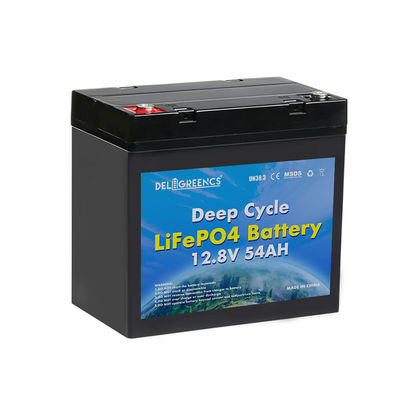 Refrgerator için 54Ah LiFePO4 Taşınabilir 12v Pil Paketi