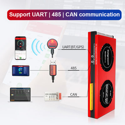 Li-Ion BMS 3S 12V 150A-250A Destek UART RS485 Mavi Diş Can İletişimi