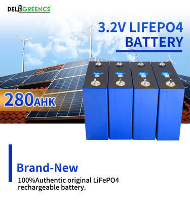 ABD Stok Ücretsiz nakliye 3.2v Lifepo4 Lityum Hücre 280ah 300ah 304ah 48V Güneş Enerjisi için