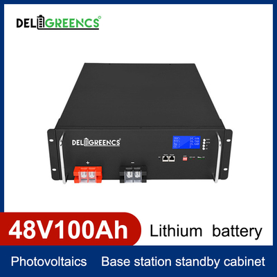 İletişim Baz İstasyonu için 48V 100AH ​​Enerji Depolama Lityum Pil